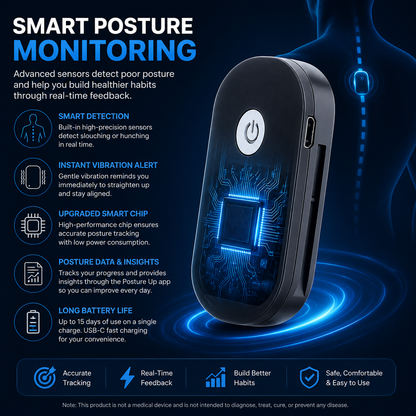 NowGear Posture Pro — Smart Realtime Posture Corrector